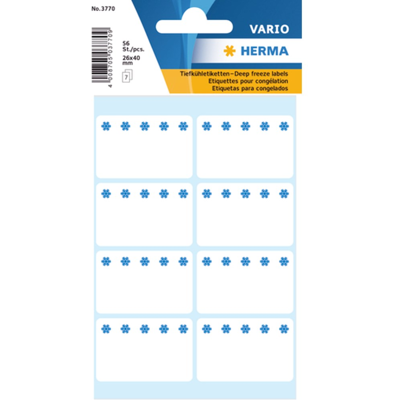 HERMA Fryseetiketter – Godt Feste I Lave Temperaturer (Her3770, 10 Eske) HERMA Fryseetiketter – Godt Feste I Lave Temperaturer (Her3770, 10 Eske)