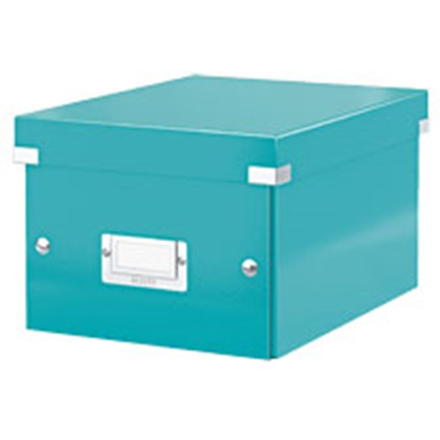Leitz Oppbevaringsboks Click&store – Praktisk Og Robust (Ltz60430051, Isblå, 1 Eske) Isblå Leitz Oppbevaringsboks Click&store – Praktisk Og Robust (Ltz60430051, Isblå, 1 Eske) Isblå