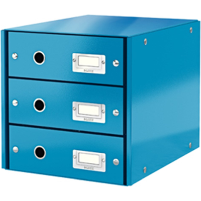 Leitz Skuffkabinett Click&store – Elegant Oppbevaring (Ltz60480036, Blå, 1 Eske) Blå Leitz Skuffkabinett Click&store – Elegant Oppbevaring (Ltz60480036, Blå, 1 Eske) Blå