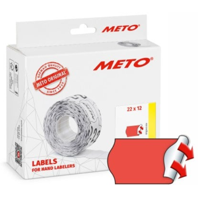 Avery Meto 30007322 Permanentklebende Prisetiketter 12000 Stk Neon Rød Neonrød Avery Meto 30007322 Permanentklebende Prisetiketter 12000 Stk Neon Rød Neonrød