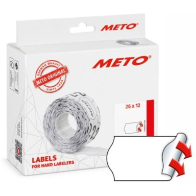 Avery Meto 30007348 Permanentklebende Prisetiketter 12000 Stk Hvit Hvit Avery Meto 30007348 Permanentklebende Prisetiketter 12000 Stk Hvit Hvit