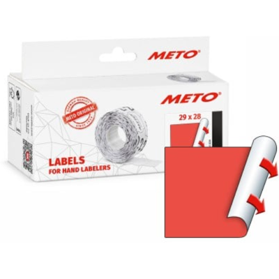 Avery Meto 30007369 Permanentklebende Prisetiketter 5000 Stk Neon Rød Neonrød Avery Meto 30007369 Permanentklebende Prisetiketter 5000 Stk Neon Rød Neonrød