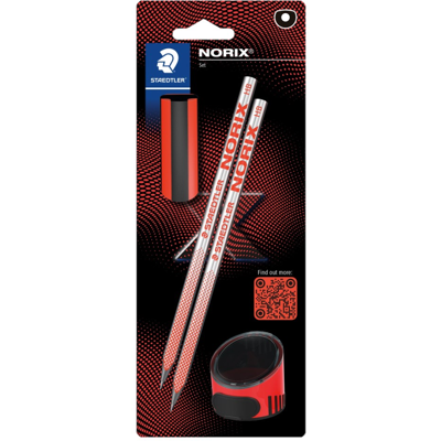 Staedtler Norix Blyanter – Ergonomisk Design, Høy Kvalitet (Sta181sbk22, Rød, 1 Eske) rød Staedtler Norix Blyanter – Ergonomisk Design, Høy Kvalitet (Sta181sbk22, Rød, 1 Eske) rød