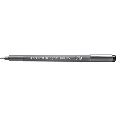 Staedtler Fineliner Pigment Liner – Vannfast, Lysekte (Sta308059, 10 Eske) Staedtler Fineliner Pigment Liner – Vannfast, Lysekte (Sta308059, 10 Eske)