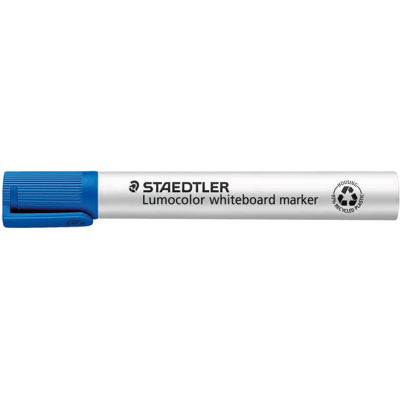 Staedtler Lumocolor Whiteboard Marker – Tørr Og Luktfri (Sta351b3, Blå, 10 Eske) Blå Staedtler Lumocolor Whiteboard Marker – Tørr Og Luktfri (Sta351b3, Blå, 10 Eske) Blå