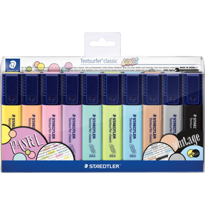 Staedtler Overstrykningspenn Textsurfer – Langvarig Og Vannbasert (Sta364cwp10, Flerfarget, 5 Eske) Flerfarget Staedtler Overstrykningspenn Textsurfer – Langvarig Og Vannbasert (Sta364cwp10, Flerfarget, 5 Eske) Flerfarget