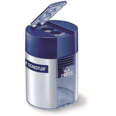 Staedtler Blyantspisser – Dobbelt Spisser, Solid (Sta512001, 10 Eske) Staedtler Blyantspisser – Dobbelt Spisser, Solid (Sta512001, 10 Eske)