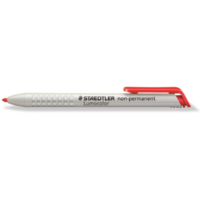 Staedtler Lumocolour Merkepenn – Vannoppløselig, Tørkes Av (Sta768n2, Rød, 1 Eske) rød Staedtler Lumocolour Merkepenn – Vannoppløselig, Tørkes Av (Sta768n2, Rød, 1 Eske) rød