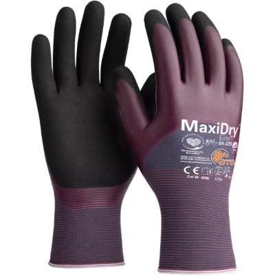 ATG Maxidry Elite 3/4 Ht - Monteringshansker Plomme 11 ATG Maxidry Elite 3/4 Ht - Monteringshansker Plomme 11