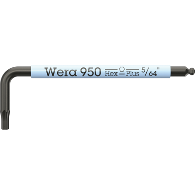 Wera 950 - Spks Flerfarget Hex-Plus 5/64" - Unbrakonøkkel Wera 950 - Spks Flerfarget Hex-Plus 5/64" - Unbrakonøkkel