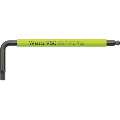 Wera 950 - Spks Flerfarget Hex-Plus 3/32" - Unbrakonøkkel Wera 950 - Spks Flerfarget Hex-Plus 3/32" - Unbrakonøkkel