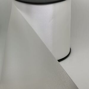 Silkebånd Tosidig: 800-Hvit 95mm