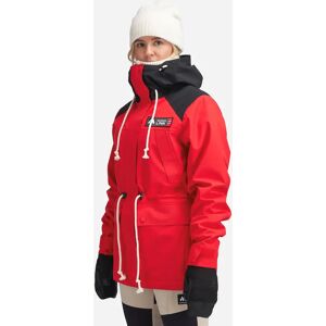 Missing Link Hemsedal 3-Lags Retrojakke Dame High risk red XS