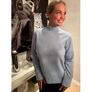 Y.A.S Yasemilie Ls Knit Pullover Clear Sky (Størrelse: S)