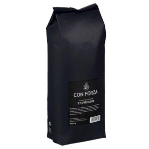 JOH. JOHANNSON KAFFE Con Forza 1kg Espresso Mørk Hele Bønner. 4x1kg