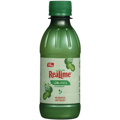 HAUGEN - GRUPPEN AS Limejuice 500ml Realemon 12 Flasker HAUGEN - GRUPPEN AS Limejuice 500ml Realemon 12 Flasker