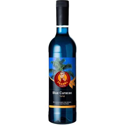 SSF Franks Taste - Blue Curacao Sukkerfri 0,75 Liter SSF Franks Taste - Blue Curacao Sukkerfri 0,75 Liter