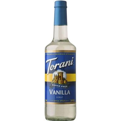 Torani Vanilla Sukkerfri 750 Ml Torani Vanilla Sukkerfri 750 Ml