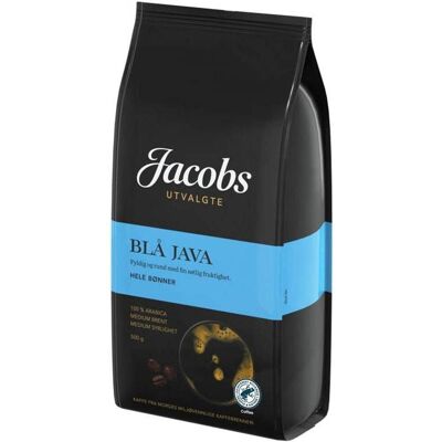 JOH. JOHANNSON KAFFE Blå Java Hele Bønner 500g Jacobs Utvalgt JOH. JOHANNSON KAFFE Blå Java Hele Bønner 500g Jacobs Utvalgt