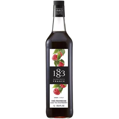 1883 Maison Routin - Bringebær Iste 1l Glassflaske - Kaffe- Og Cocktailsirup 1883 Maison Routin - Bringebær Iste 1l Glassflaske - Kaffe- Og Cocktailsirup