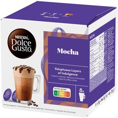 NESTLE NORGE Mocha 3 Esker A 16kapsler Dolce Gusto NESTLE NORGE Mocha 3 Esker A 16kapsler Dolce Gusto