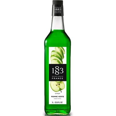 1883 Maison Routin - Grønn Eple 1l Plastflaske Pet - Kaffe- Og Cocktailsirup 1883 Maison Routin - Grønn Eple 1l Plastflaske Pet - Kaffe- Og Cocktailsirup