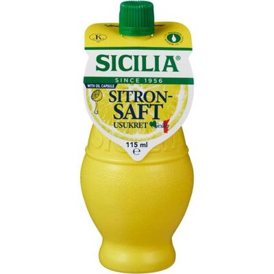 Jensen Sitronsaft 115ml Sicilia 12 Flasker Jensen Sitronsaft 115ml Sicilia 12 Flasker