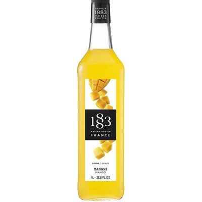 1883 Maison Routin - Mango 1l -Plastflaske Pet Kaffe- Og Cocktailsirup 1883 Maison Routin - Mango 1l -Plastflaske Pet Kaffe- Og Cocktailsirup