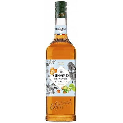 Giffard Hasselnøtt Sirup 1l Giffard Hasselnøtt Sirup 1l