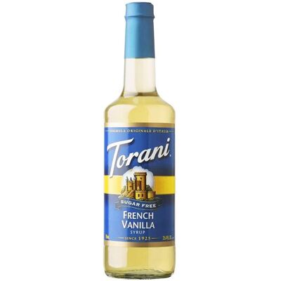 Torani French Vanilla Sukkerfri 750 Ml Torani French Vanilla Sukkerfri 750 Ml