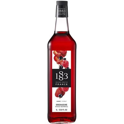 1883 Maison Routin - Mixed Berries 1 L Plastflaske Pet - Kaffe- Og Cocktailsirup 1883 Maison Routin - Mixed Berries 1 L Plastflaske Pet - Kaffe- Og Cocktailsirup