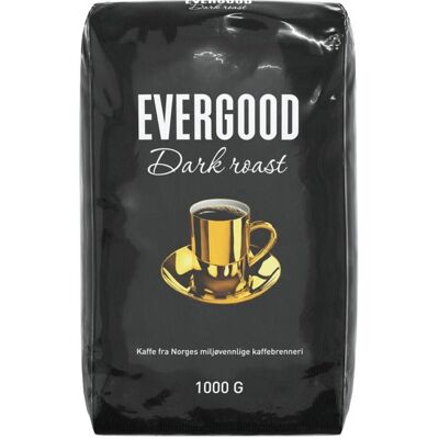 JOH. JOHANNSON KAFFE Evergood Dark Roast Ex.Finmalt 9x1kg JOH. JOHANNSON KAFFE Evergood Dark Roast Ex.Finmalt 9x1kg