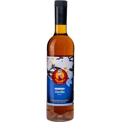 SSF Franks Taste - Vanilla Sukkerfri 0,75 Liter SSF Franks Taste - Vanilla Sukkerfri 0,75 Liter