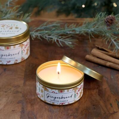 Duftlys Gingerbread Fra - 12 Timer Brennetid Duftlys Gingerbread Fra - 12 Timer Brennetid