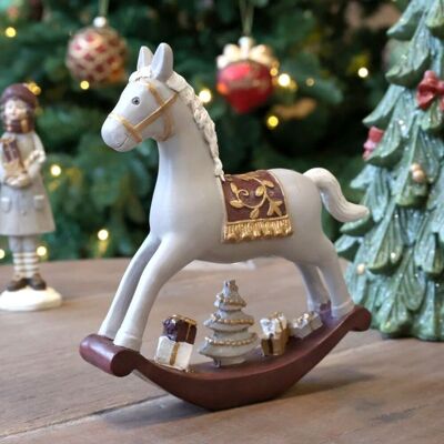 Noël Gyngehest Med Gaver Fra Noël Gyngehest Med Gaver Fra