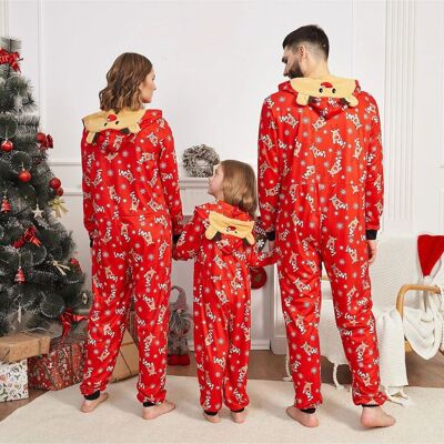 Julepyjamas Jumpsuit Rudolf Barn - Match Hele Familien (14 År - 164 Cm) Julepyjamas Jumpsuit Rudolf Barn - Match Hele Familien (14 År - 164 Cm)