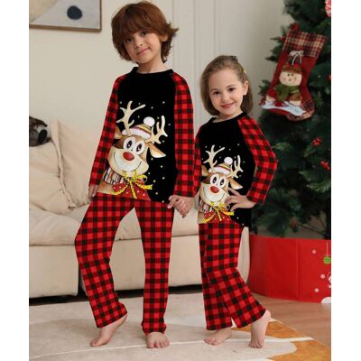 Julepyjamas Barn Rød - Match Hele Familien (6 År - 116 Cm) Julepyjamas Barn Rød - Match Hele Familien (6 År - 116 Cm)