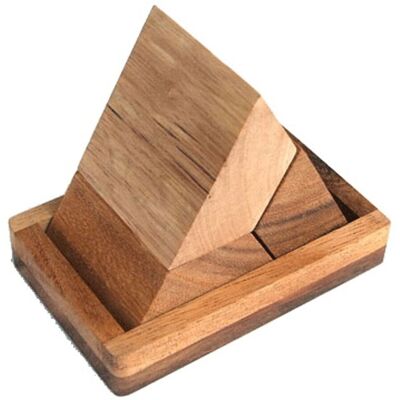 Pyramide Puzzle - Iq-Nøtt Pyramide Puzzle - Iq-Nøtt