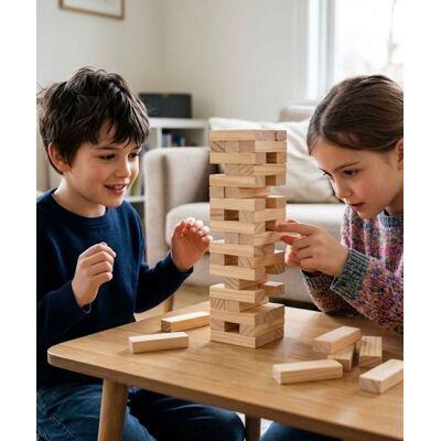 Jenga, Stablespill - 28 Cm Jenga, Stablespill - 28 Cm