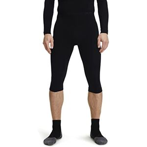 FALKE ESS Men Warm 3/4 tights, Size S, Black, polyamide mix Sweat wicking, fast drying, protection in mild to cold temperatures FALKE ESS Men Warm 3/4 tights, Size S, Black, polyamide mix Sweat wicking, fast drying, protection in mild to cold temperatures