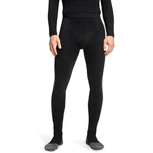 FALKE ESS Men Wool Tech. Long tights, Size S, Black, virgin wool mix Sweat wicking, fast drying, warm, protection in cold to very cold temperatures FALKE ESS Men Wool Tech. Long tights, Size S, Black, virgin wool mix Sweat wicking, fast drying, warm, protection in cold to very cold temperatures