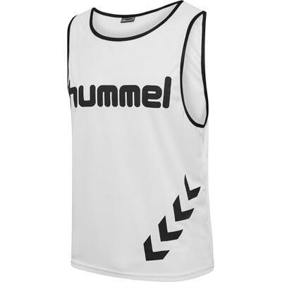 hummel Fundamental Training Mens Identification Bib Senior, White hummel Fundamental Training Mens Identification Bib Senior, White