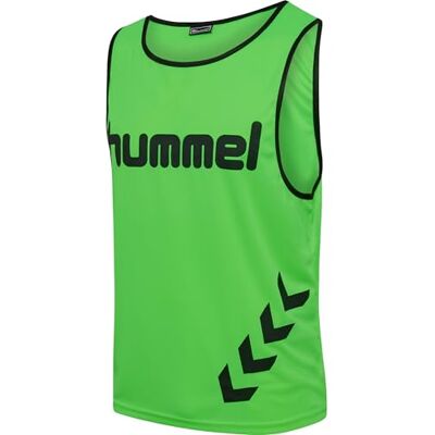 hummel Fundamental Training Children's Vest with Markings Green, Junior hummel Fundamental Training Children's Vest with Markings Green, Junior