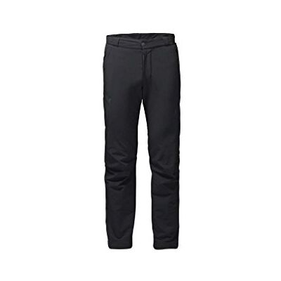 Jack Wolfskin Men's Activate Thermal Men's Softshell Trousers, Men, ACTIVATE THERMIC PANTS MEN, Black, 94 Jack Wolfskin Men's Activate Thermal Men's Softshell Trousers, Men, ACTIVATE THERMIC PANTS MEN, Black, 94