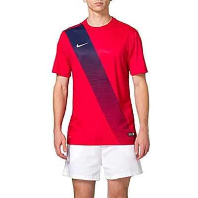 NIKE Men's Sash Short Sleeve Jersey Top University Red/Mnnavy/Football White, Medium NIKE Men's Sash Short Sleeve Jersey Top University Red/Mnnavy/Football White, Medium