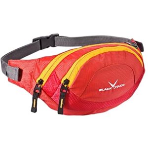 Black Crevice adults’ bum bag, Unisex, Bauchtasche, red, 2 Black Crevice adults’ bum bag, Unisex, Bauchtasche, red, 2