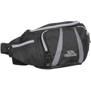 Trespass Dax, Black, 2.5L Waist / Running Belt / Travelling Money Bag with Adjustable Hip Strap, 3 Compartments & Internal Organizer, Black Trespass Dax, Black, 2.5L Waist / Running Belt / Travelling Money Bag with Adjustable Hip Strap, 3 Compartments & Internal Organizer, Black