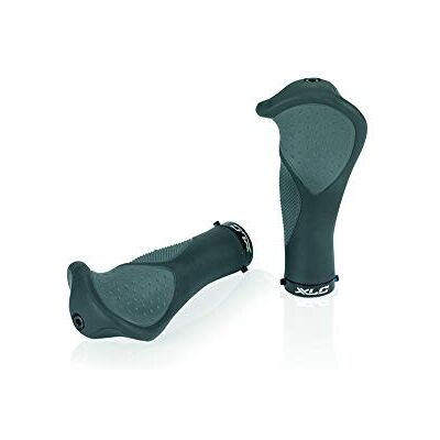 XLC Grips Ergonomic S22, Black/Grey – 2501583800 XLC Grips Ergonomic S22, Black/Grey – 2501583800