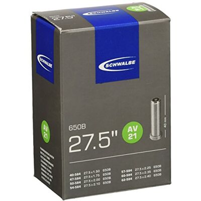 Schwalbe Cicli Bonin Unisex Adult Camere Auto Tube Black, One Size/40 mm Schwalbe Cicli Bonin Unisex Adult Camere Auto Tube Black, One Size/40 mm