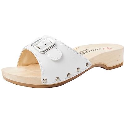 Berkemann Hamburg Women's Mules White 38 2/3 EU Berkemann Hamburg Women's Mules White 38 2/3 EU